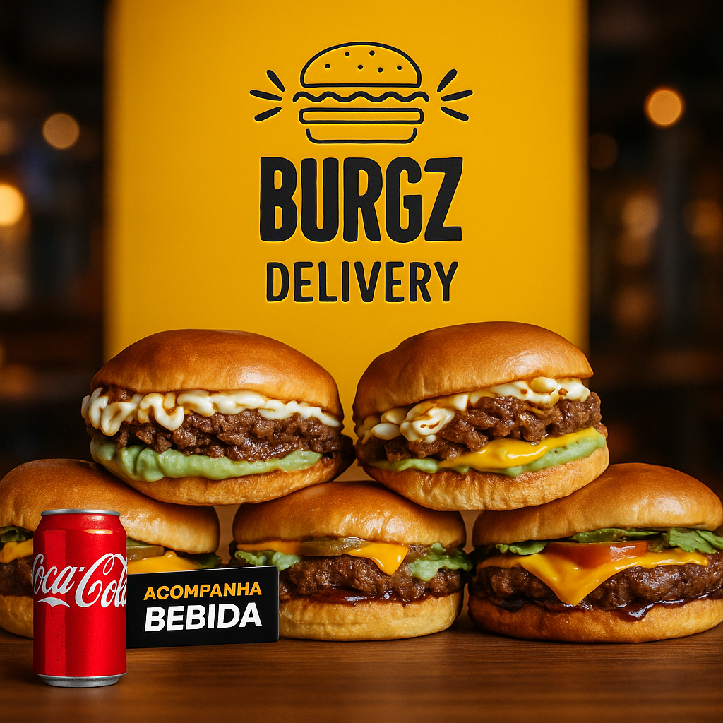 Combo Familia 5 Lanches + Bebida + Fritas